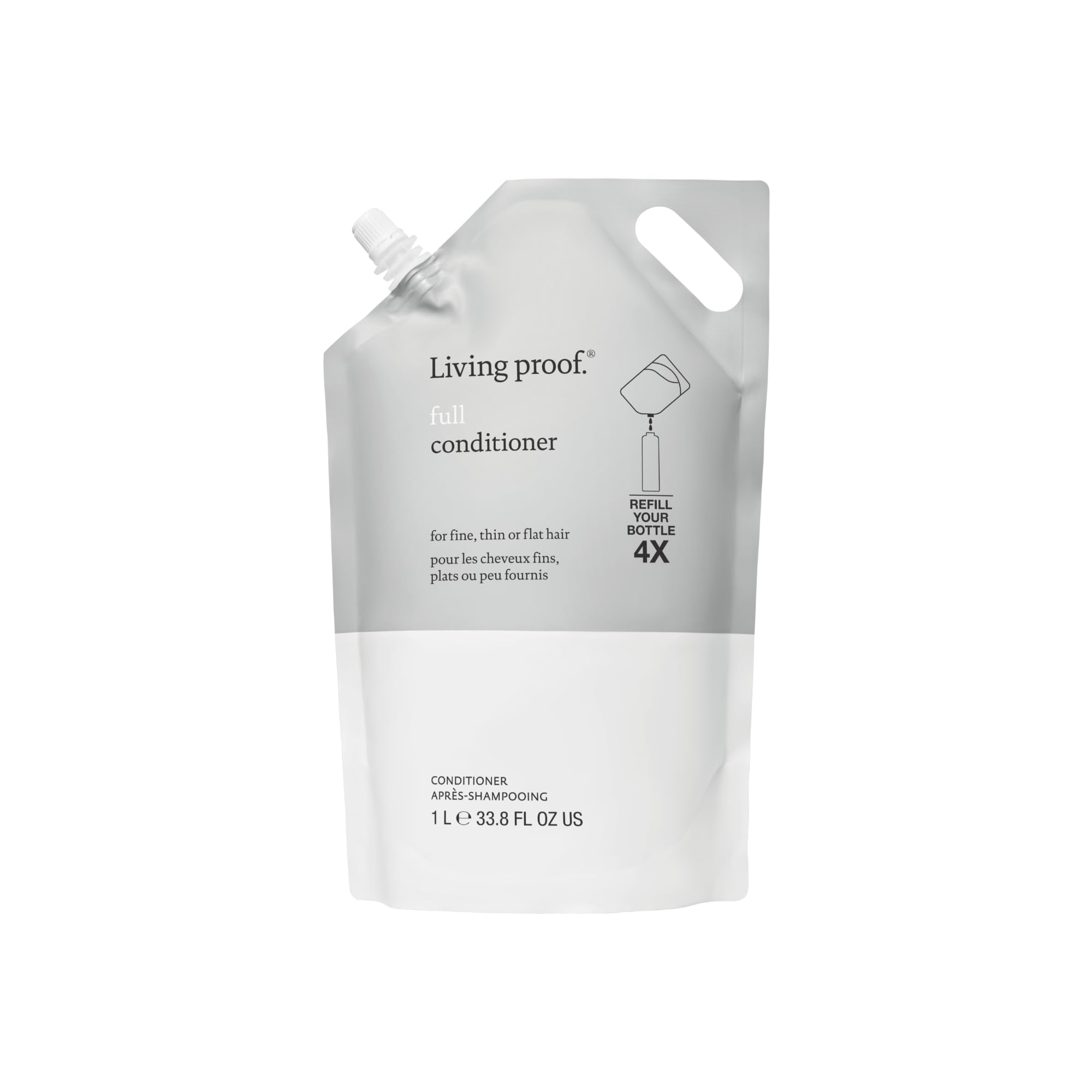 Living Proof Full Conditioner, Volumizing & Moisturizing Conditioner for Women, Paraben & Silicone Free, Safe for Color Treated Hair
