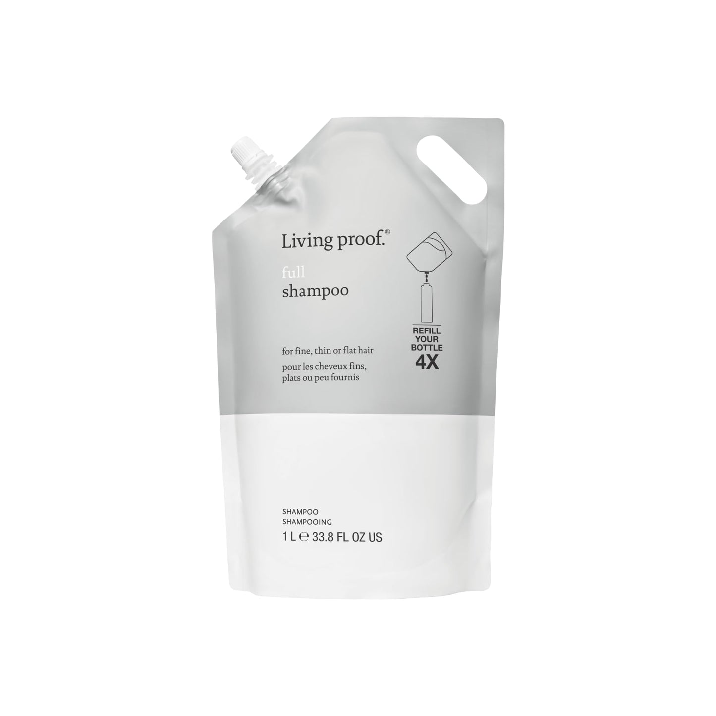 Living proof Full Shampoo, Volumizing Shampoo for Thin Hair, Paraben & Silicone Free, Safe for Color Treated Hair