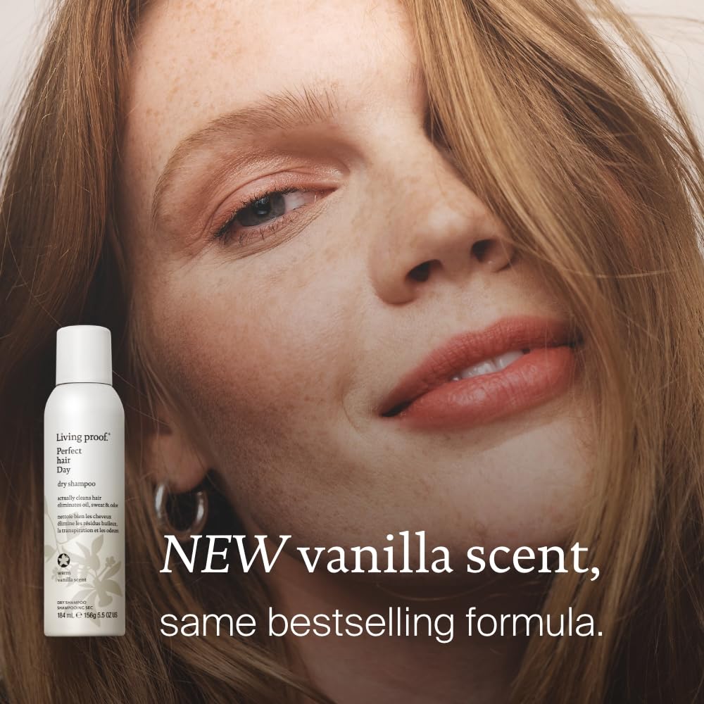 Living Proof Dry Shampoo, Perfect hair Day, Dry Shampoo for Women and Men, 5.5 oz, Limited Edition Vanilla Scent